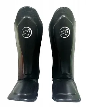 36-30 Kiboshu Защита голени и стопы G55/Черный/Кожа