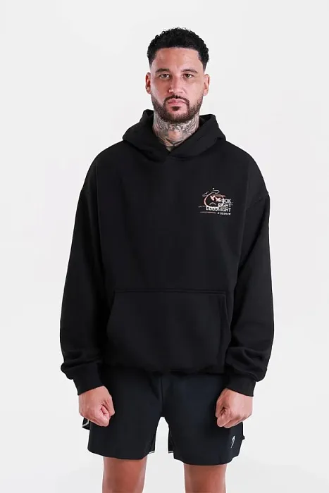 Худи Hook Right Goodnight Oversized Черный