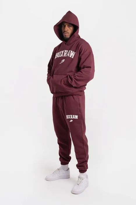 Джоггеры East Street BOXRAW Бордовый