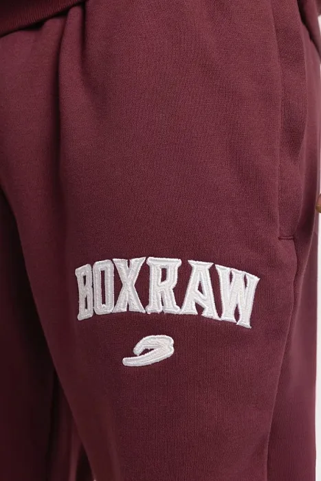 Джоггеры East Street BOXRAW Бордовый