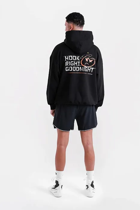 Худи Hook Right Goodnight Oversized Черный