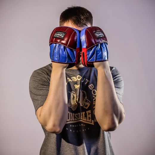 Лапы Elite Focus Mitts Smart Черный-Бордово-Сине