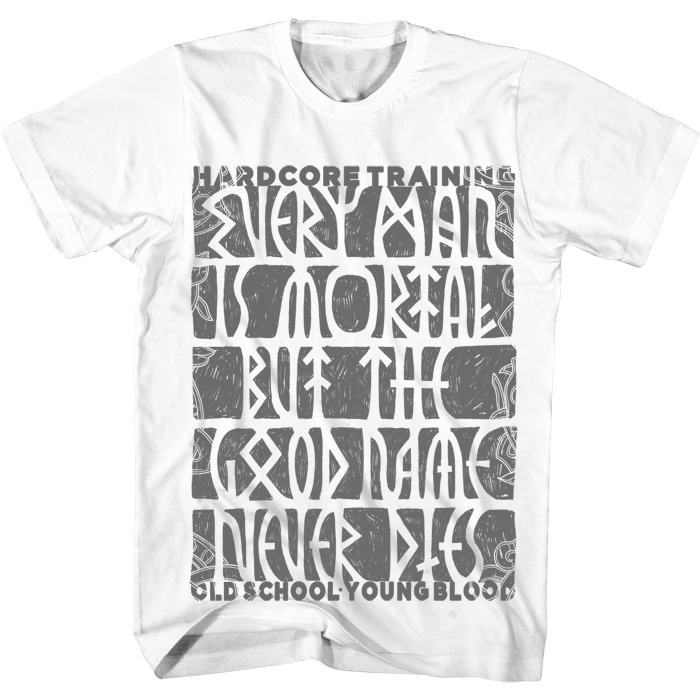 Футболка Hardcore Training Runestone White