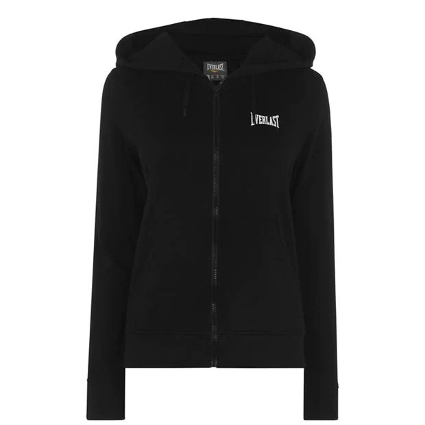 Худи женская Everlast Zip Interlock Black