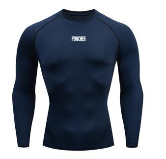 Рашгард компрессионный Puncher 1.0 L\S синий