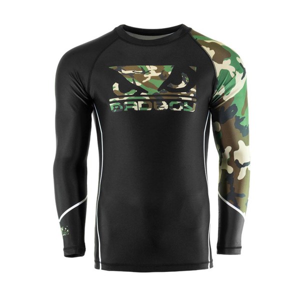 Рашгард Bad Boy Soldier Rash Guard - Black/Сamo (S)
