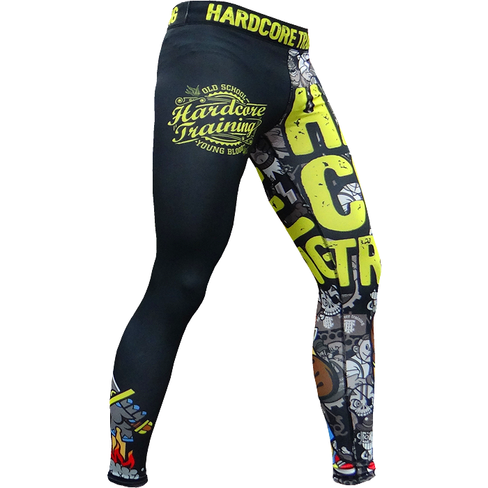 Детские леггинсы Hardcore Training Doodles (14 лет)