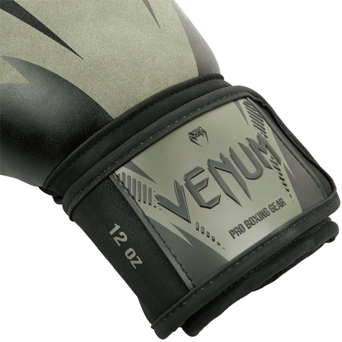 Боксерские перчатки Venum Impact Dark Khaki/Black (16 oz) 