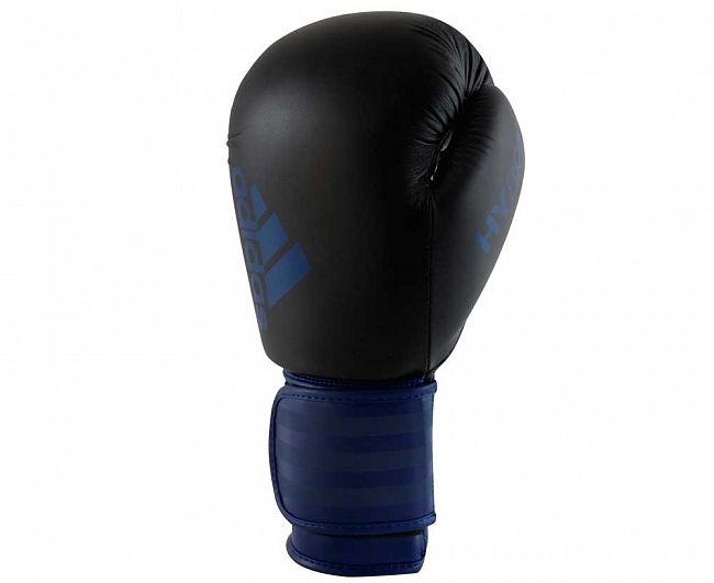 adiH100 Перчатки боксерские Hybrid 100 черно-синие (вес 10 унций)