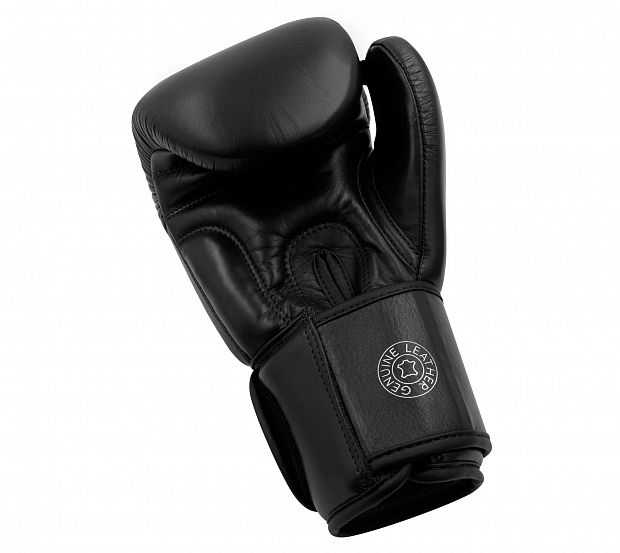 adiTP200 Перчатки боксерские Muay Thai Gloves 200 черно-белые