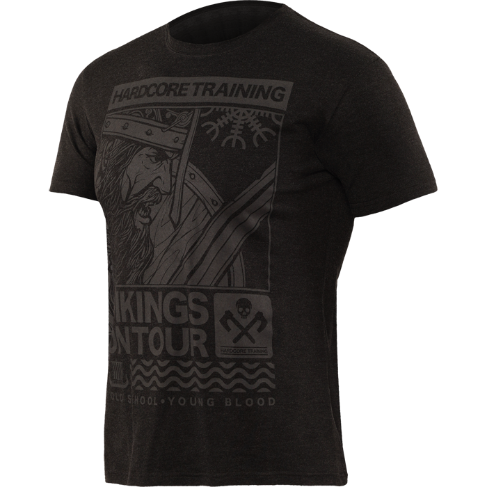 Футболка Hardcore Training Vikings On Tour Black Melange