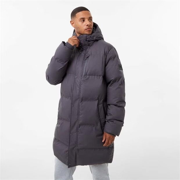 Куртка Everlast Mid Length Puffer Shark Grey