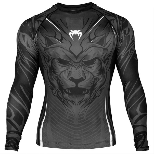 Рашгард Venum Bloody Roar Black/Grey L/S размер XL