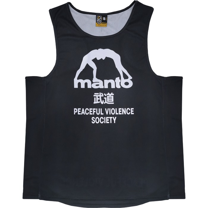 Тренировочная майка Manto Society Black 