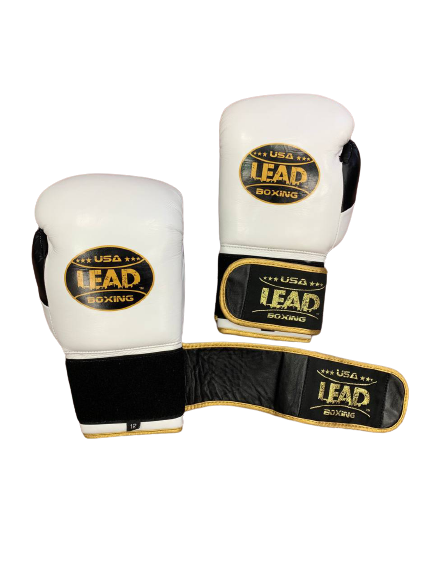 Перчатки боксерские Elite Gloves 3.0 (White Black Gold)