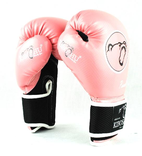 21-72PK Kiboshu Боксерские перчатки Punch II/Розовые/Кожа/Зам (10 унций)
