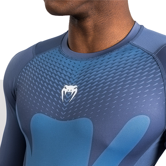 Рашгард Venum Attack L\S Blue