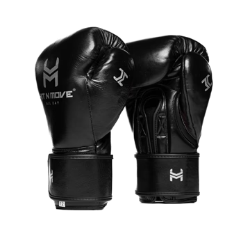 Перчатки HitNMove Plain Black Velcro B1 Black
