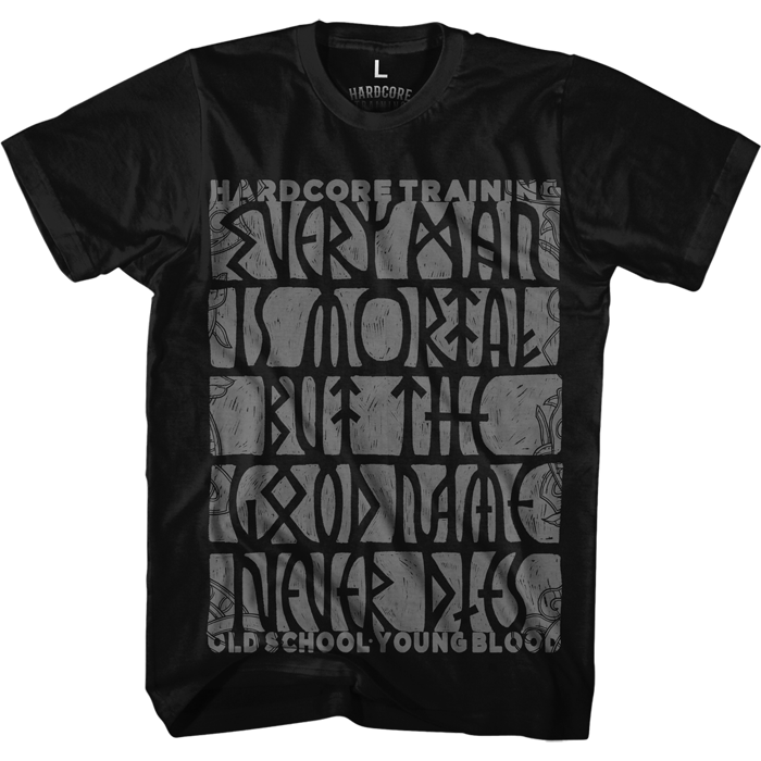 Футболка Hardcore Training Runestone Black