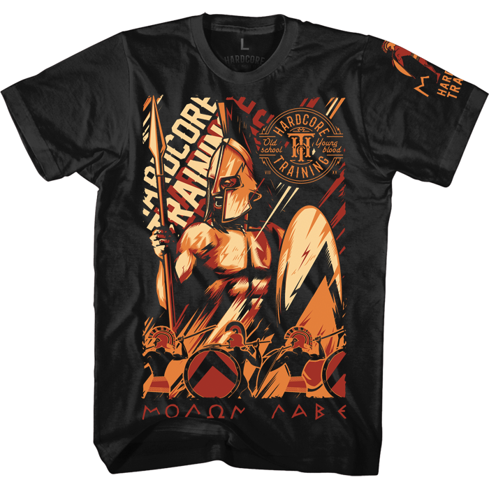Футболка Hardcore Training Sparta Black