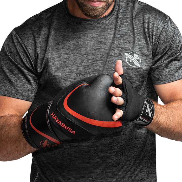 Боксерские перчатки Hayabusa H5 Black/Red