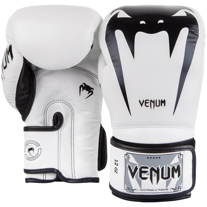 Перчатки Venum Giant 3.0 White/Black (16 oz)