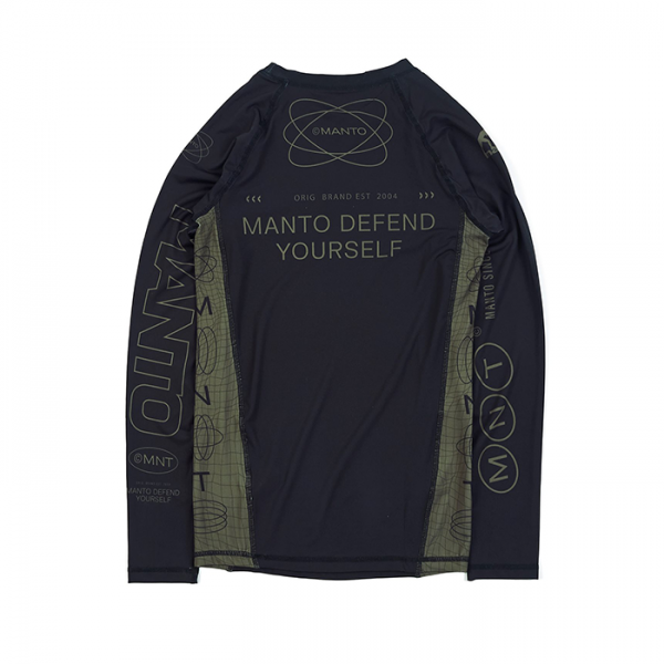 Рашгард Manto Elipses Black