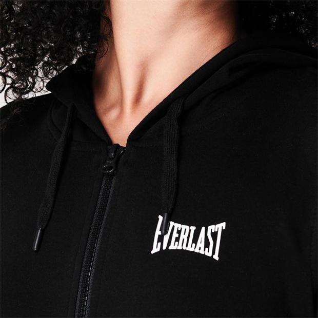 Худи женская Everlast Zip Interlock Black