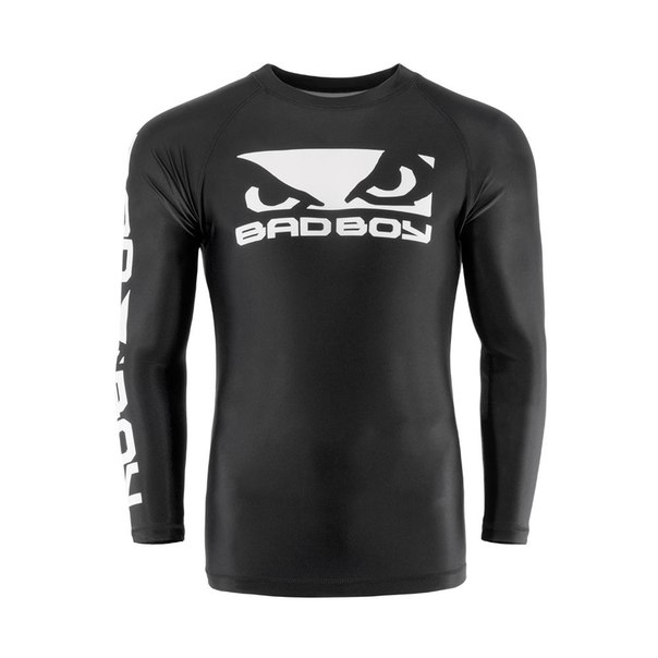Рашгард Bad Boy Origin Rash Guard - Long Sleeves - Black/White (XL)