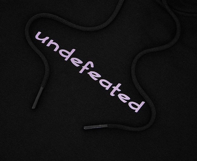 C351 Толстовка с капюшоном (Худи) Clinch Undefeated черная