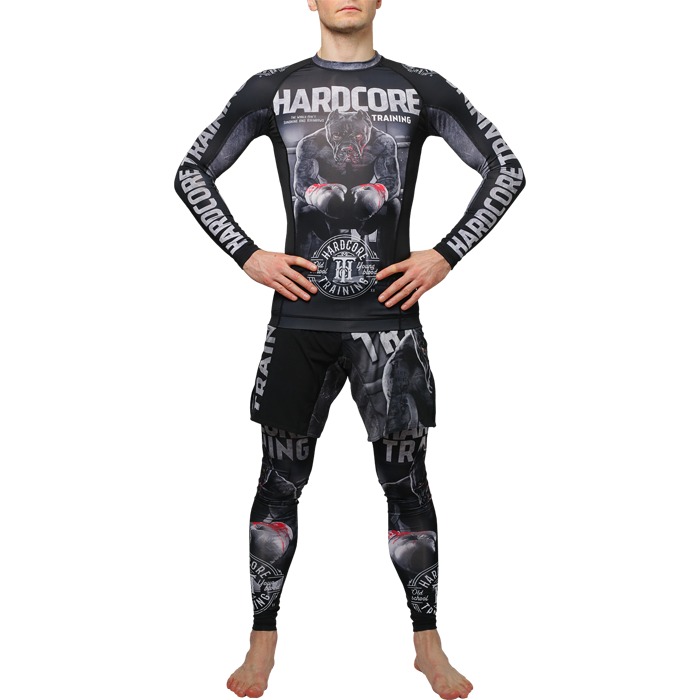 Рашгард Hardcore Training х Ground Shark The Moment of Truth