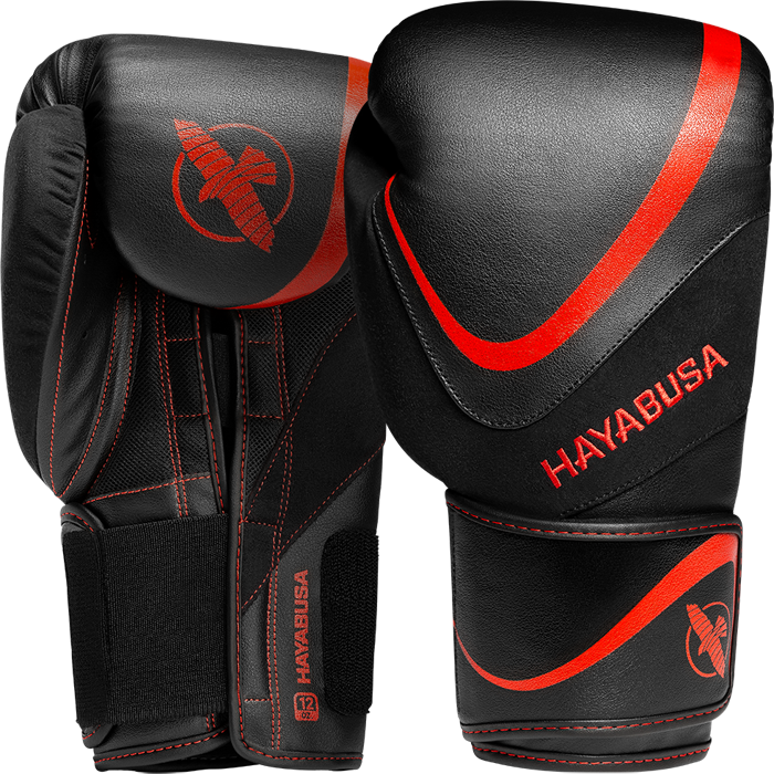 Боксерские перчатки Hayabusa H5 Black/Red