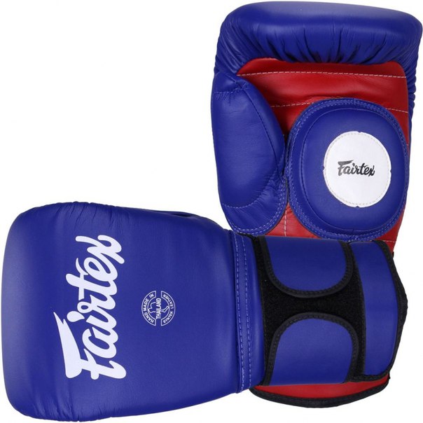 Перчатки для тренера FAIRTEX  Coach Sparring Gloves Blue/Red (14 унций)
