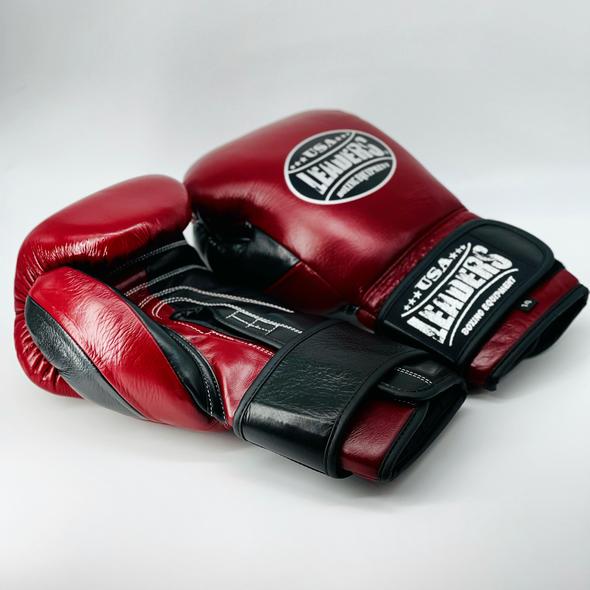 Спаринговочные перчатки Elite Soft Gloves (Maroon Black Silver)