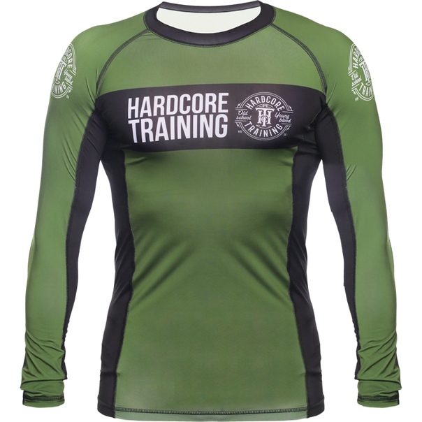Рашгард Hardcore Training Olive 2.0 (M)