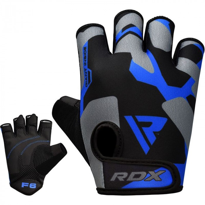 Перчатки RDX Sublimation F6 черн/син.