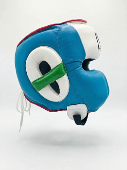 Шлем мексиканский Arcade White Green Blue