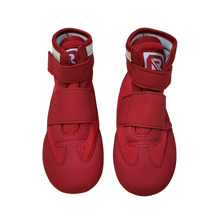 Борцовки RAGE WRESLING на липучке красный