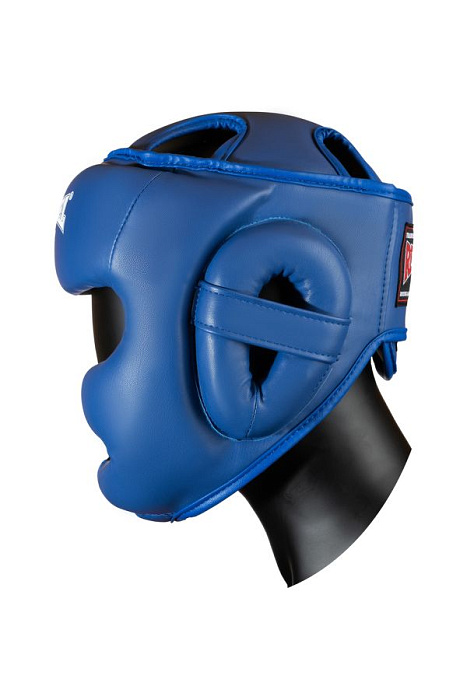 Шлем трен. винил Цветной синий