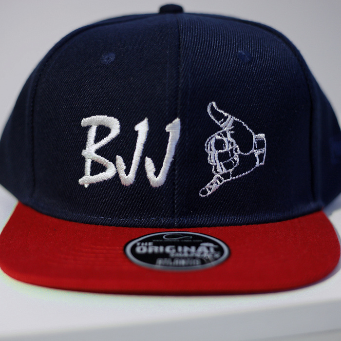 Бейсболка BJJ сине-красная