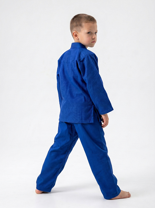 Кимоно детское джиу-джитсу Puncher Blue (без пояса)