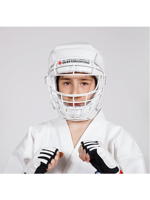Шлем BFS - SHINKYOKUSHINKAI / Металлическая маска