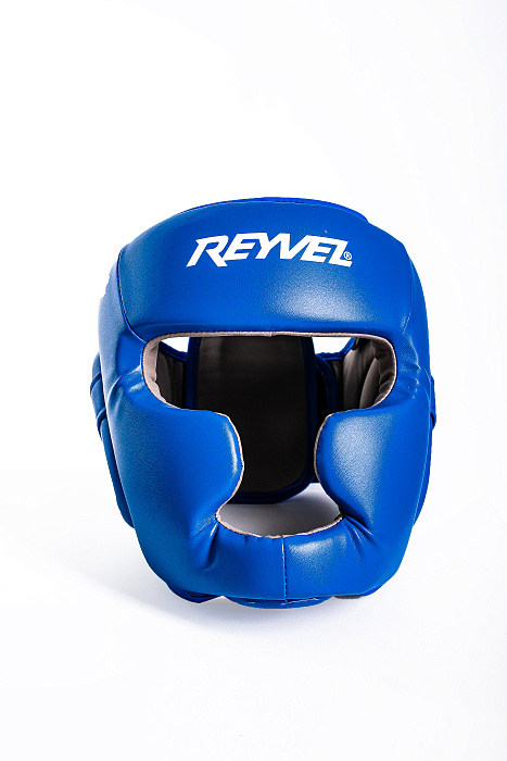 Шлем трен. винил Цветной синий