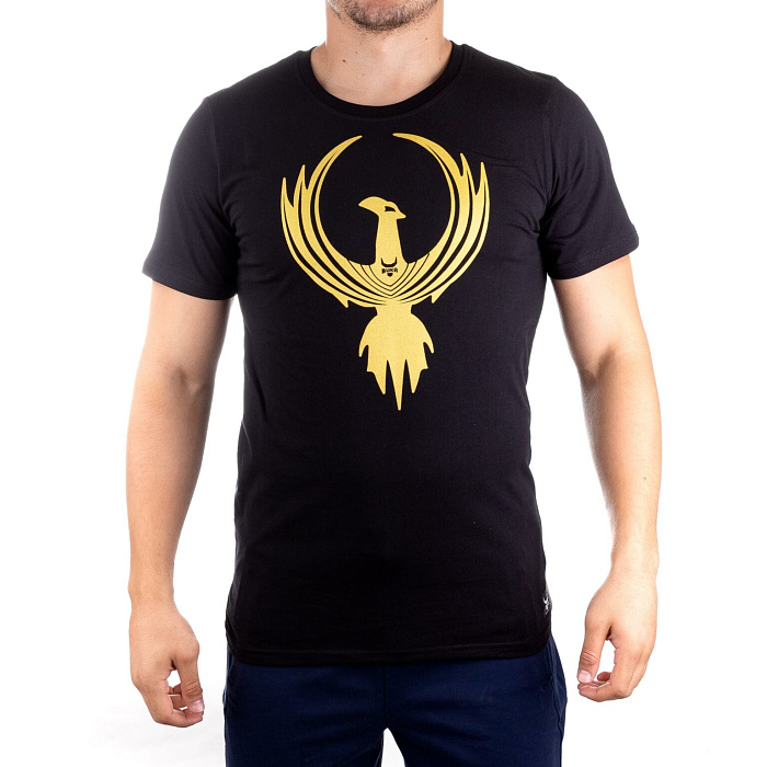 Футболка BUKA Emblem Black Gold