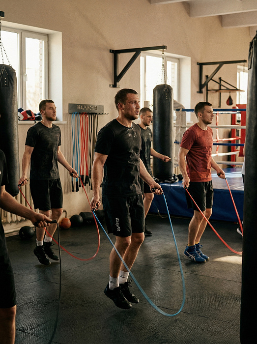 Скакалка EasyFit с тонкой ручкой