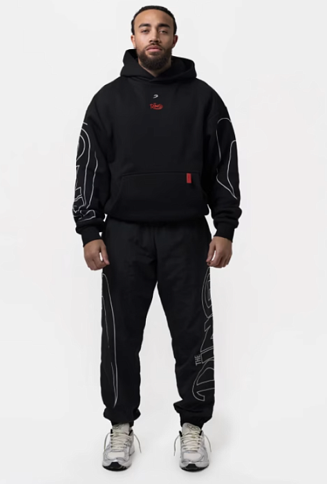 Худи Ring x BOXRAW Черные