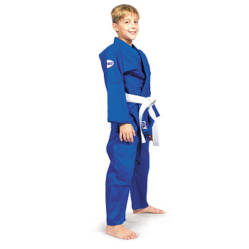 JSJ-10227 Кимоно Дзюдо JUNIOR синее