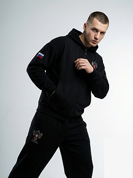 Толстовка ФБ России Черный 6.0