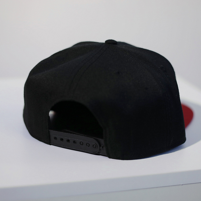 Бейсболка АРБ черно-красная