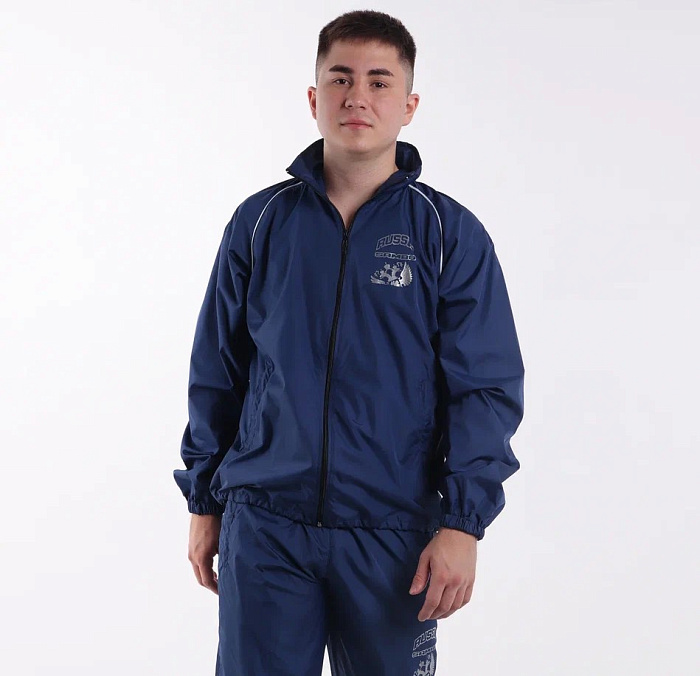 Ветрозащитный костюм темно-синий